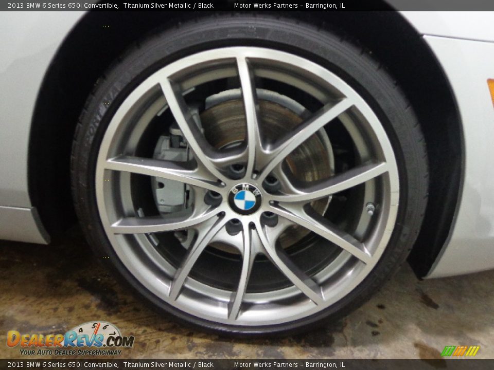 2013 BMW 6 Series 650i Convertible Wheel Photo #11