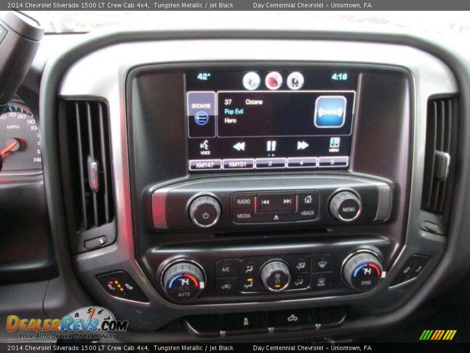 2014 Chevrolet Silverado 1500 LT Crew Cab 4x4 Tungsten Metallic / Jet Black Photo #15