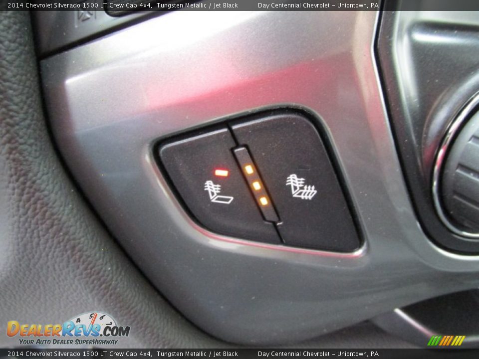 2014 Chevrolet Silverado 1500 LT Crew Cab 4x4 Tungsten Metallic / Jet Black Photo #16