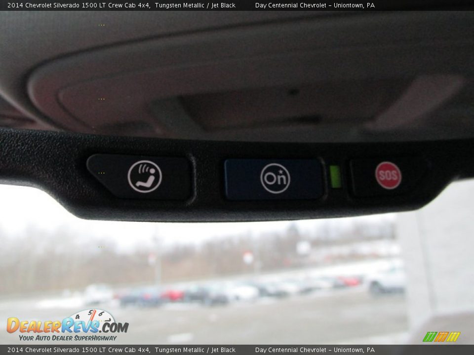 2014 Chevrolet Silverado 1500 LT Crew Cab 4x4 Tungsten Metallic / Jet Black Photo #17