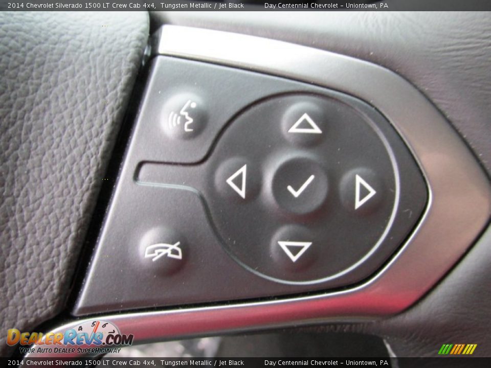 2014 Chevrolet Silverado 1500 LT Crew Cab 4x4 Tungsten Metallic / Jet Black Photo #18