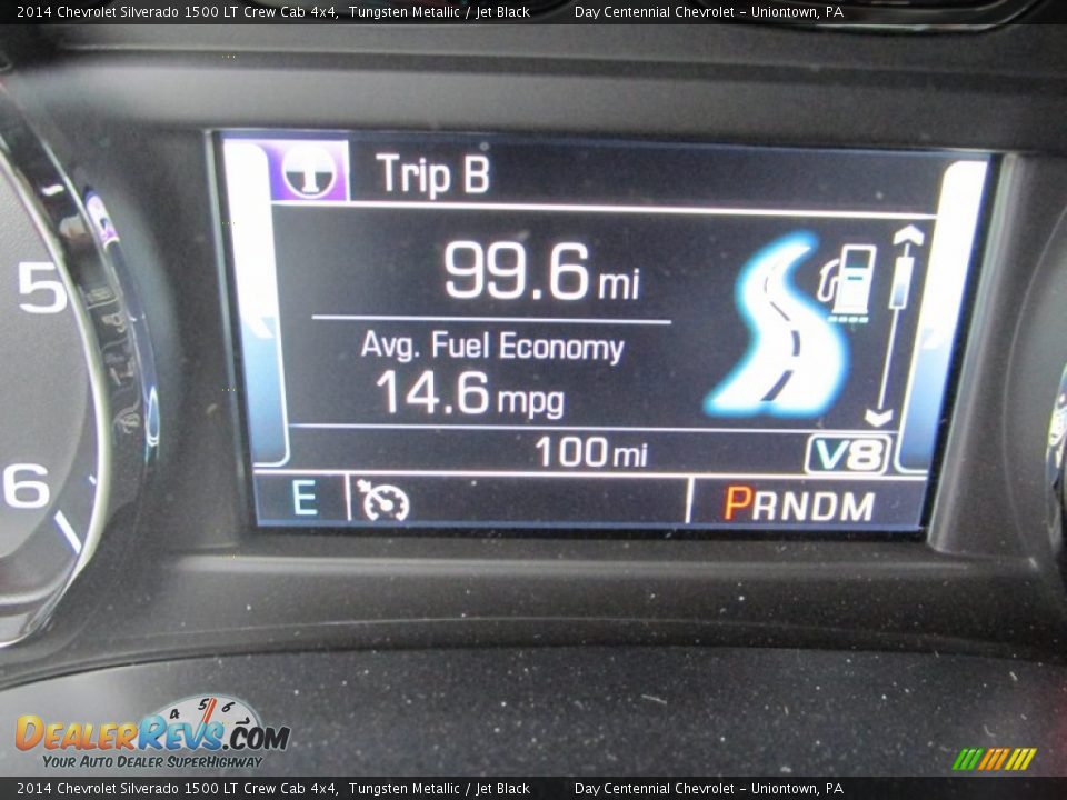 2014 Chevrolet Silverado 1500 LT Crew Cab 4x4 Tungsten Metallic / Jet Black Photo #20