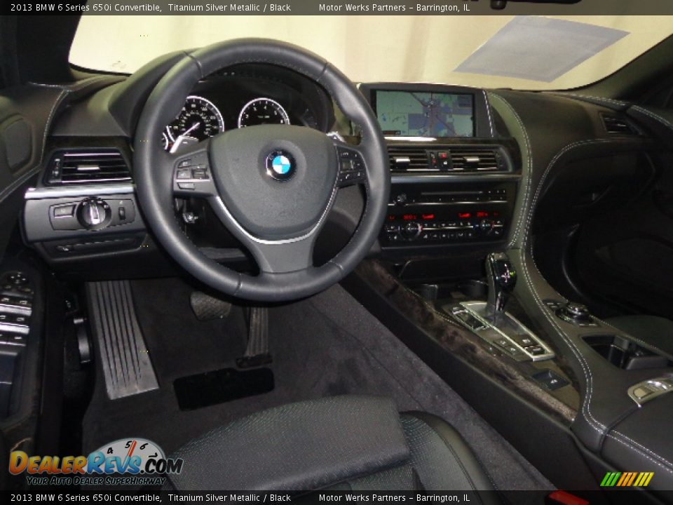 Dashboard of 2013 BMW 6 Series 650i Convertible Photo #23