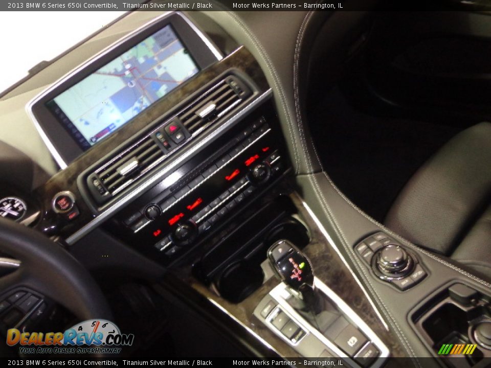 2013 BMW 6 Series 650i Convertible Titanium Silver Metallic / Black Photo #27