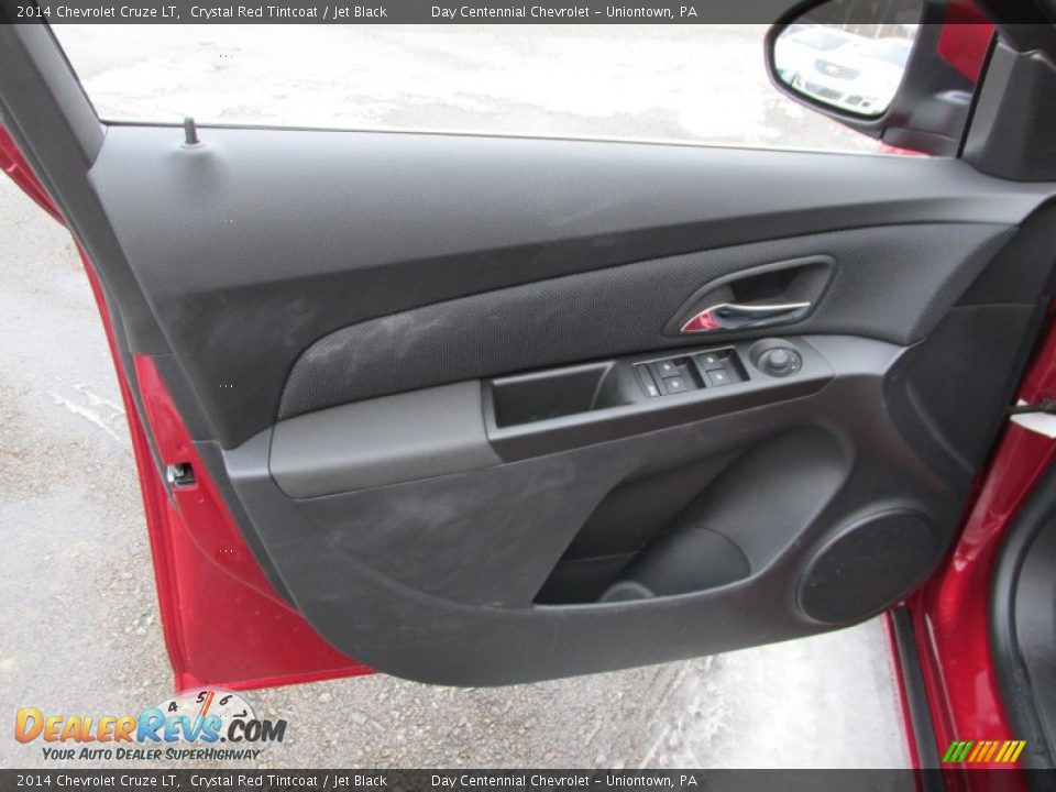 2014 Chevrolet Cruze LT Crystal Red Tintcoat / Jet Black Photo #9