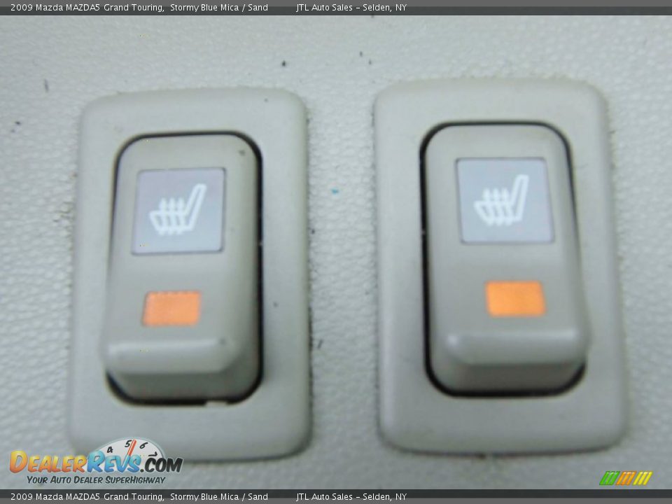 2009 Mazda MAZDA5 Grand Touring Stormy Blue Mica / Sand Photo #18