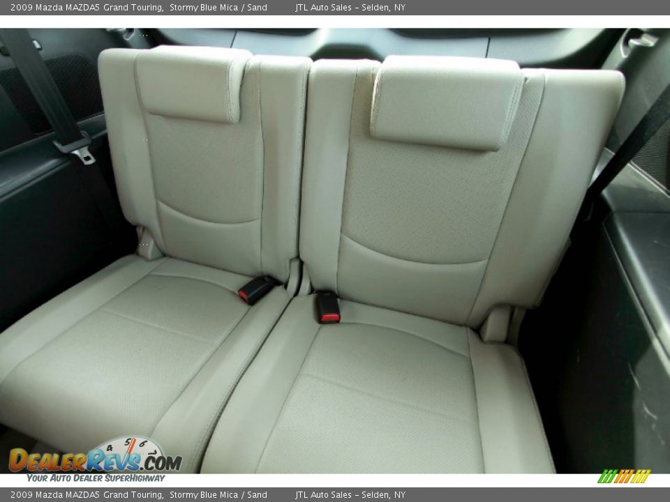 2009 Mazda MAZDA5 Grand Touring Stormy Blue Mica / Sand Photo #20