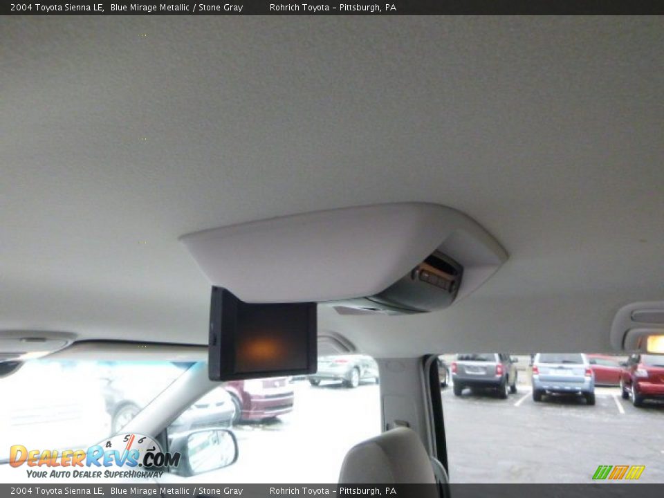2004 Toyota Sienna LE Blue Mirage Metallic / Stone Gray Photo #6
