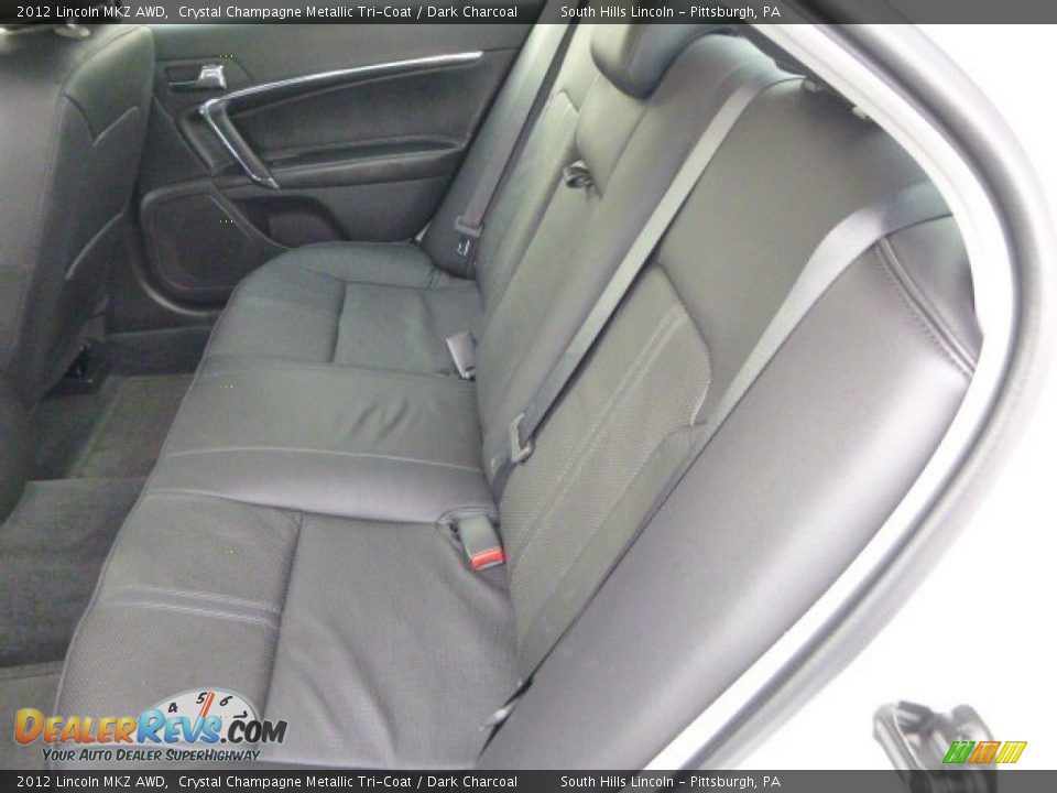 2012 Lincoln MKZ AWD Crystal Champagne Metallic Tri-Coat / Dark Charcoal Photo #17