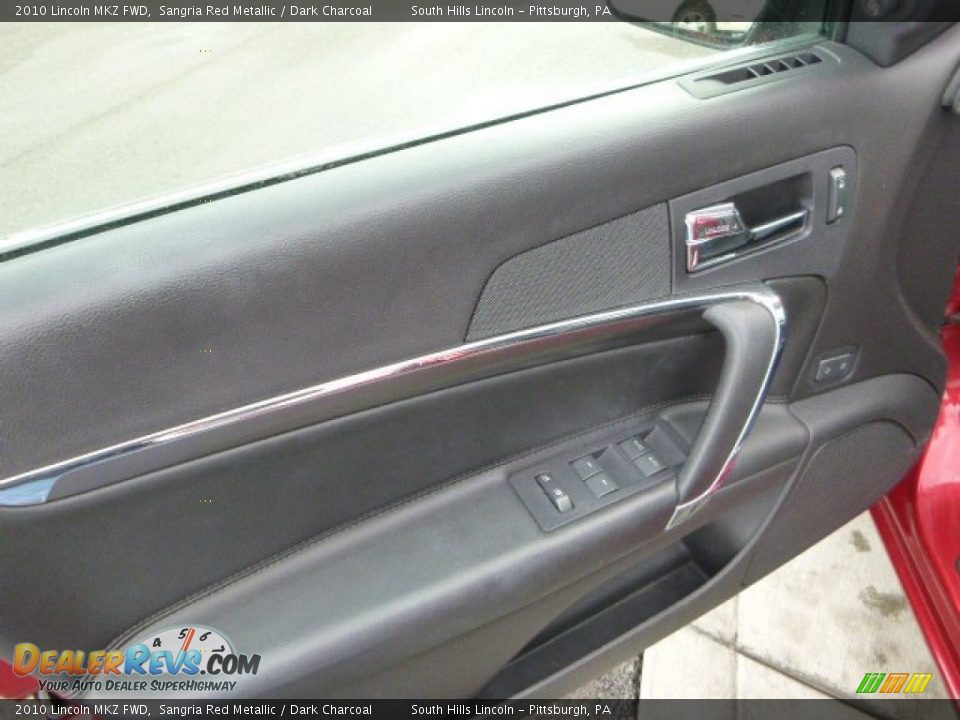 2010 Lincoln MKZ FWD Sangria Red Metallic / Dark Charcoal Photo #20