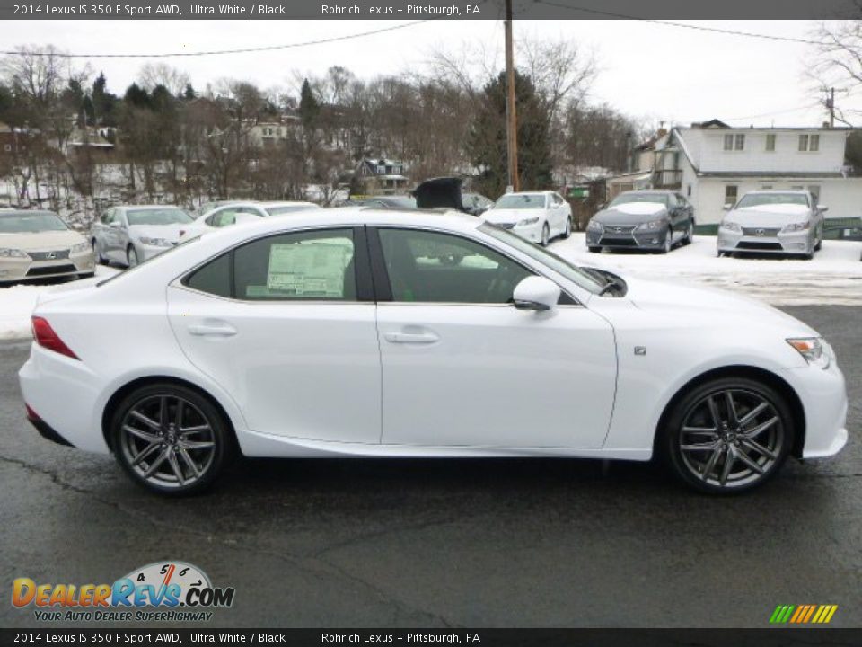 Ultra White 2014 Lexus IS 350 F Sport AWD Photo #5