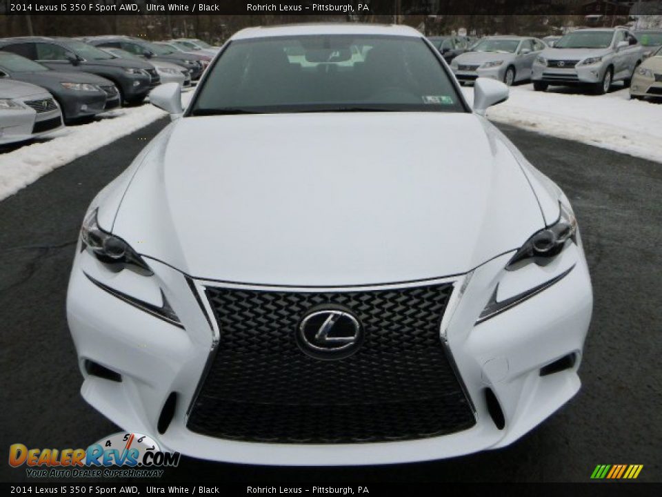 Ultra White 2014 Lexus IS 350 F Sport AWD Photo #7