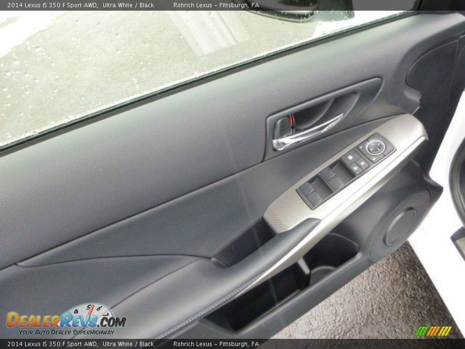 2014 Lexus IS 350 F Sport AWD Ultra White / Black Photo #13