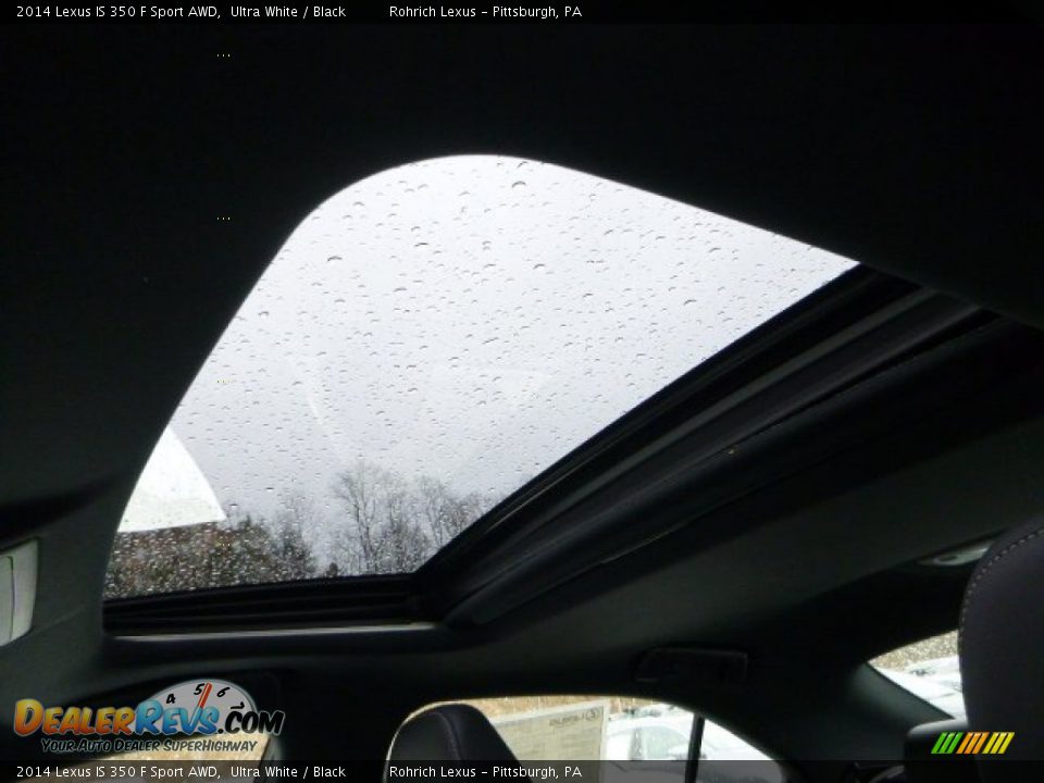 Sunroof of 2014 Lexus IS 350 F Sport AWD Photo #15