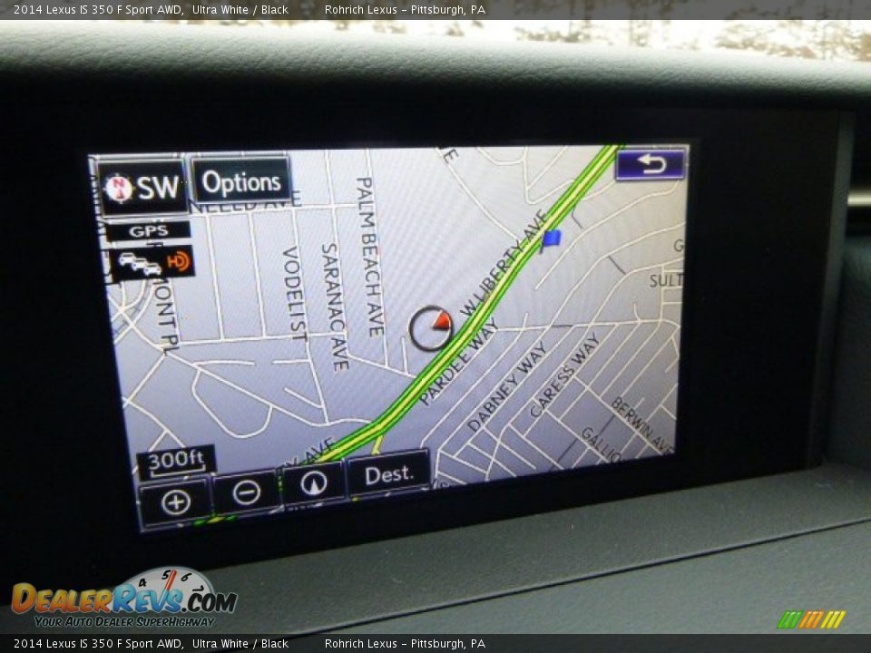 Navigation of 2014 Lexus IS 350 F Sport AWD Photo #16