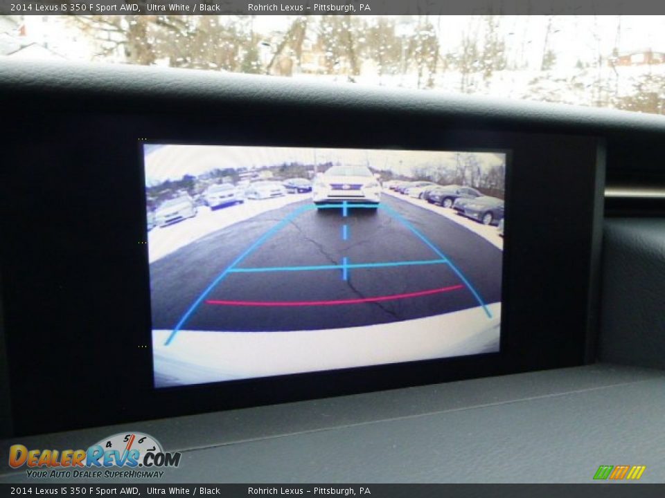 2014 Lexus IS 350 F Sport AWD Ultra White / Black Photo #20