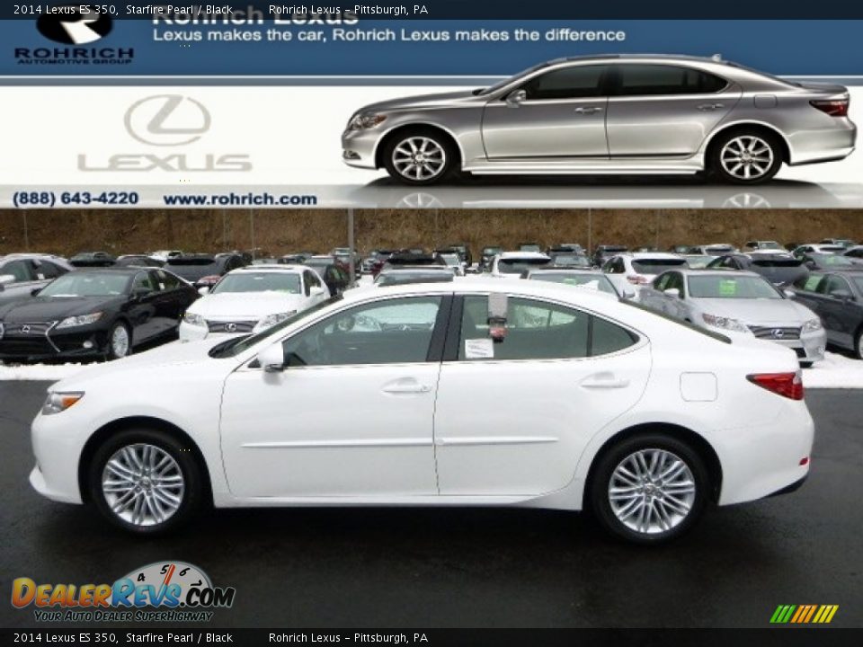 2014 Lexus ES 350 Starfire Pearl / Black Photo #1