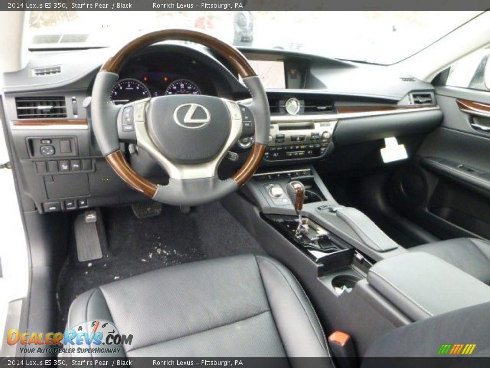 Black Interior - 2014 Lexus ES 350 Photo #12