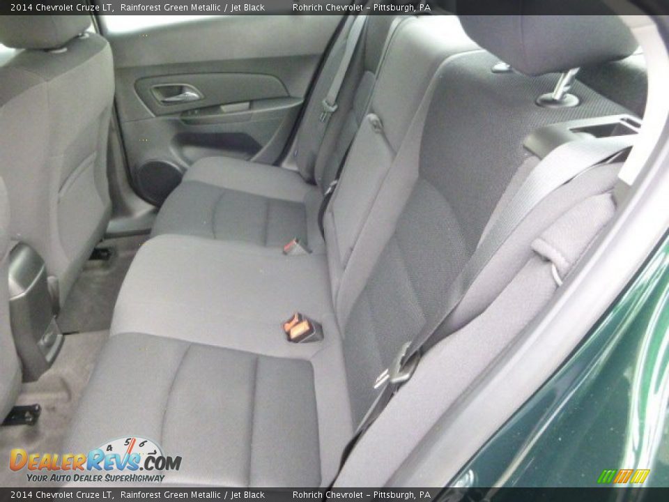 2014 Chevrolet Cruze LT Rainforest Green Metallic / Jet Black Photo #11