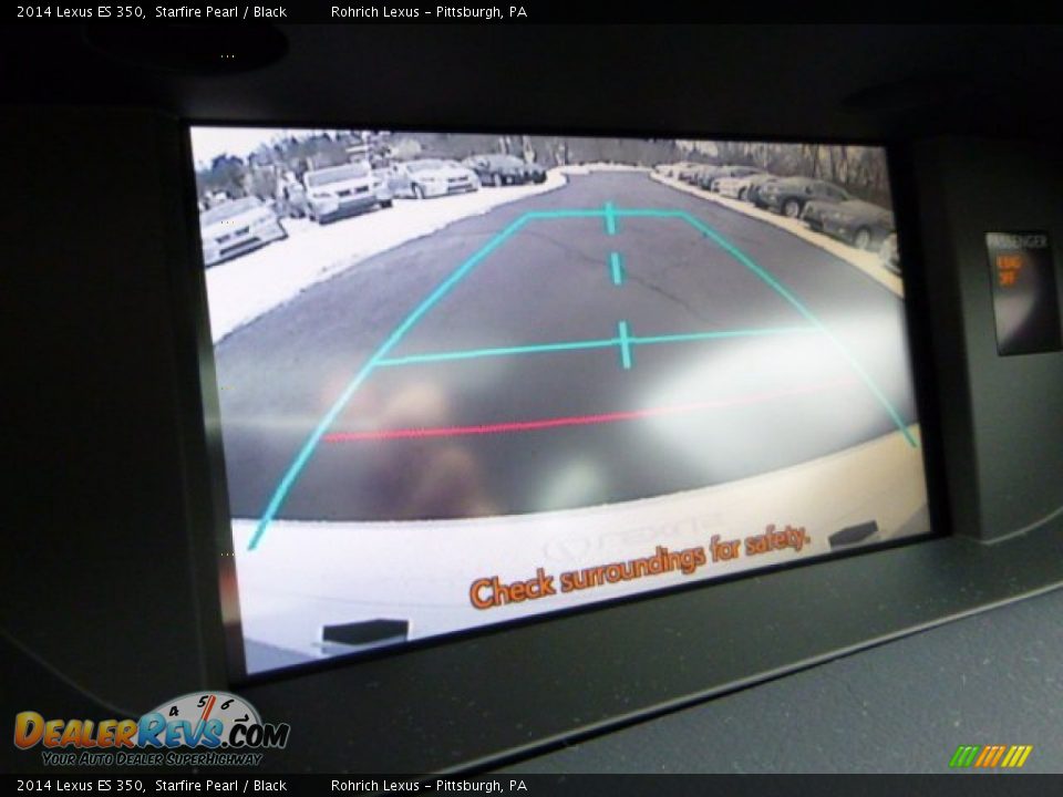 2014 Lexus ES 350 Starfire Pearl / Black Photo #19