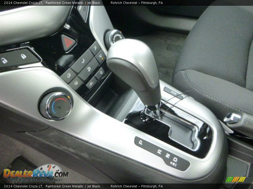 2014 Chevrolet Cruze LT Rainforest Green Metallic / Jet Black Photo #16