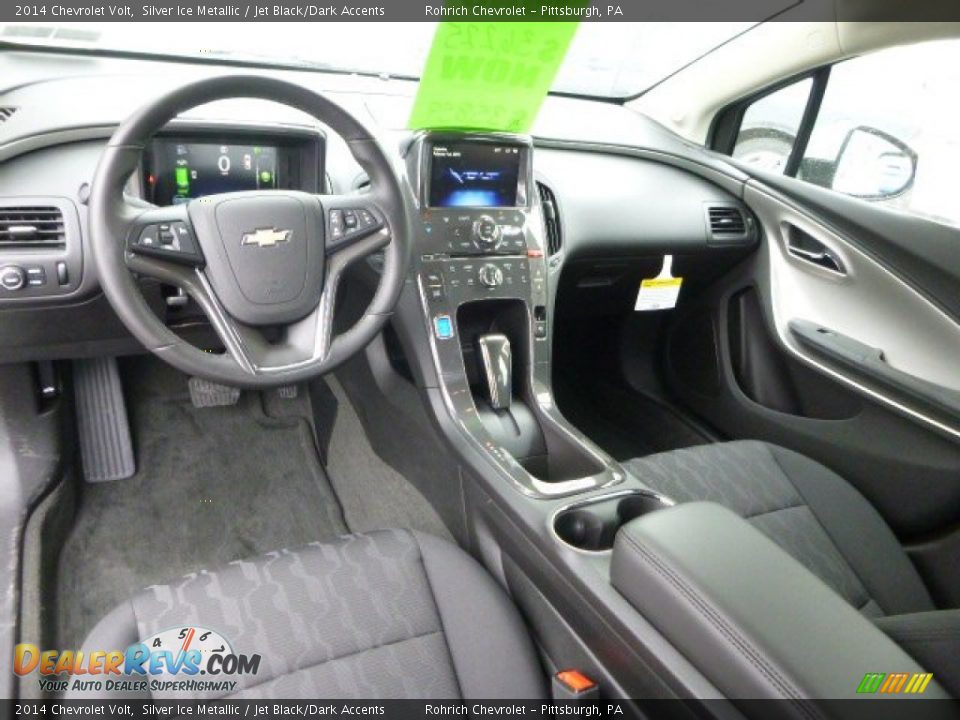 Jet Black/Dark Accents Interior - 2014 Chevrolet Volt  Photo #12