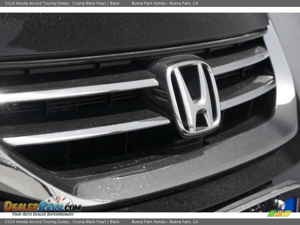 2014 Honda Accord Touring Sedan Crystal Black Pearl / Black Photo #9