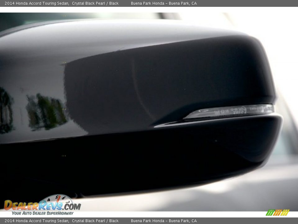 2014 Honda Accord Touring Sedan Crystal Black Pearl / Black Photo #12