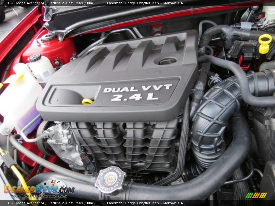 2014 Dodge Avenger SE Redline 2-Coat Pearl / Black Photo #9