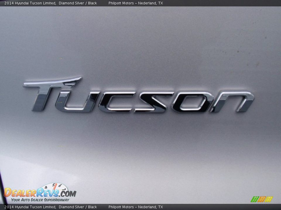 2014 Hyundai Tucson Limited Diamond Silver / Black Photo #14