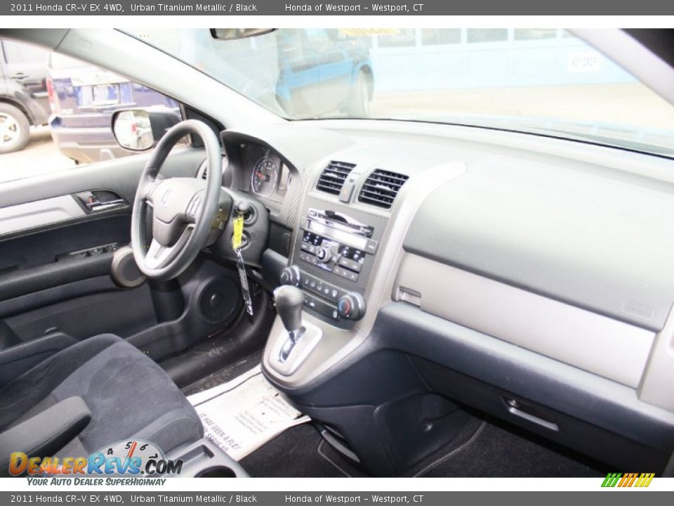 2011 Honda CR-V EX 4WD Urban Titanium Metallic / Black Photo #9