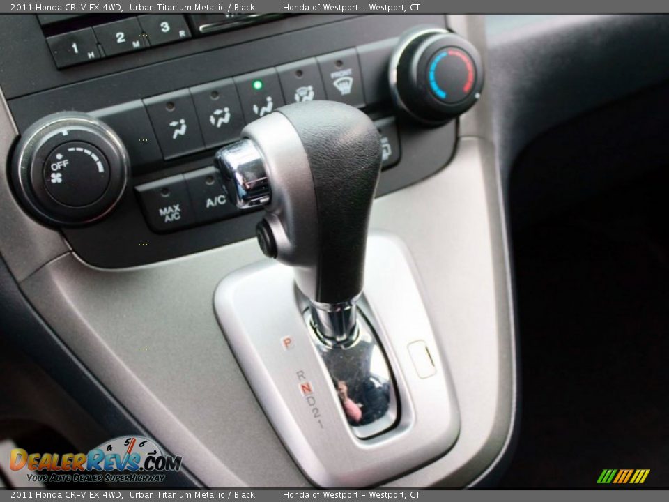 2011 Honda CR-V EX 4WD Urban Titanium Metallic / Black Photo #12