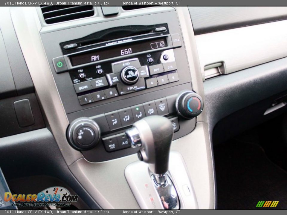 2011 Honda CR-V EX 4WD Urban Titanium Metallic / Black Photo #13