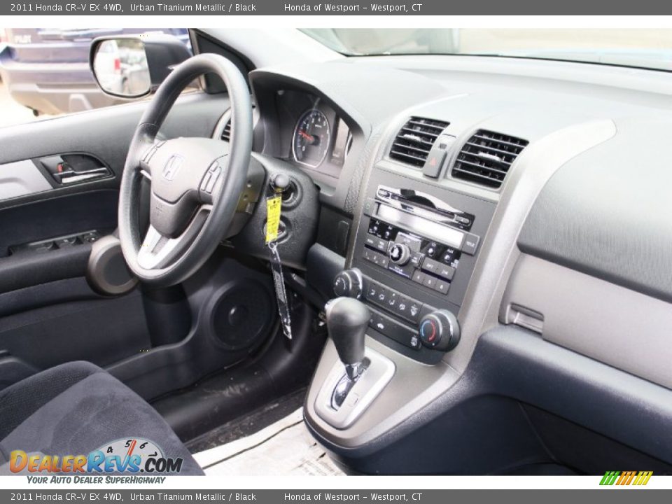 2011 Honda CR-V EX 4WD Urban Titanium Metallic / Black Photo #15