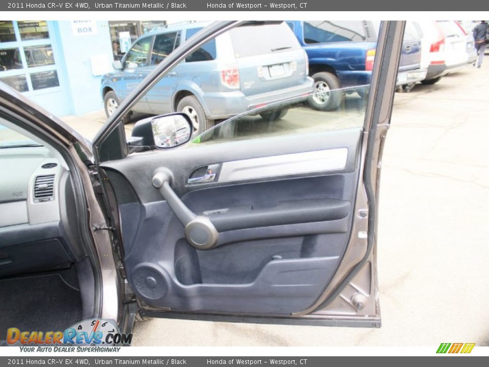 2011 Honda CR-V EX 4WD Urban Titanium Metallic / Black Photo #17