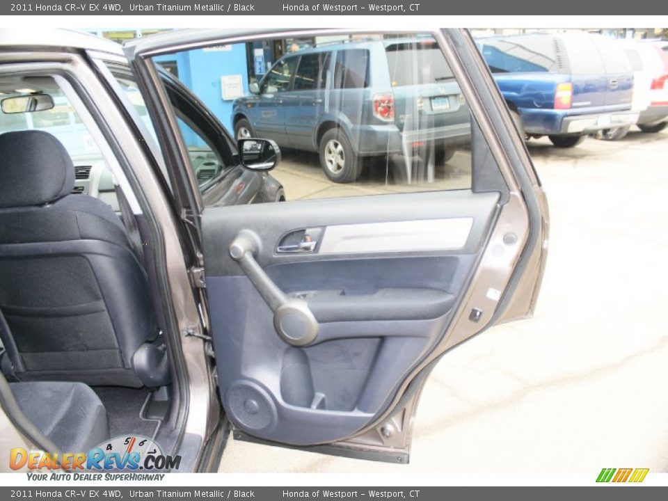 2011 Honda CR-V EX 4WD Urban Titanium Metallic / Black Photo #18
