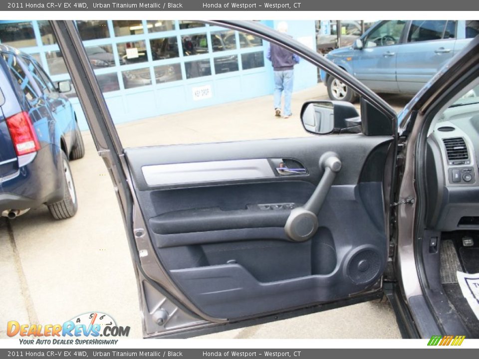 2011 Honda CR-V EX 4WD Urban Titanium Metallic / Black Photo #19