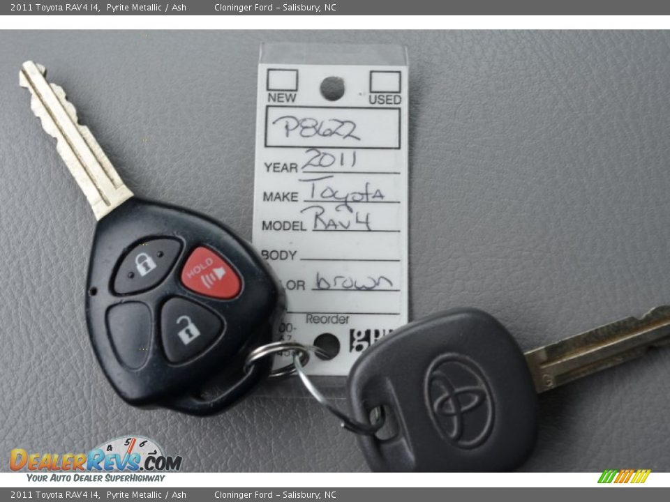 2011 Toyota RAV4 I4 Pyrite Metallic / Ash Photo #33