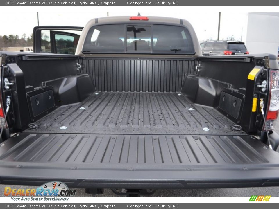 2014 Toyota Tacoma V6 Double Cab 4x4 Pyrite Mica / Graphite Photo #8