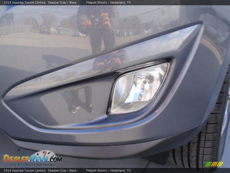2014 Hyundai Tucson Limited Shadow Gray / Black Photo #10
