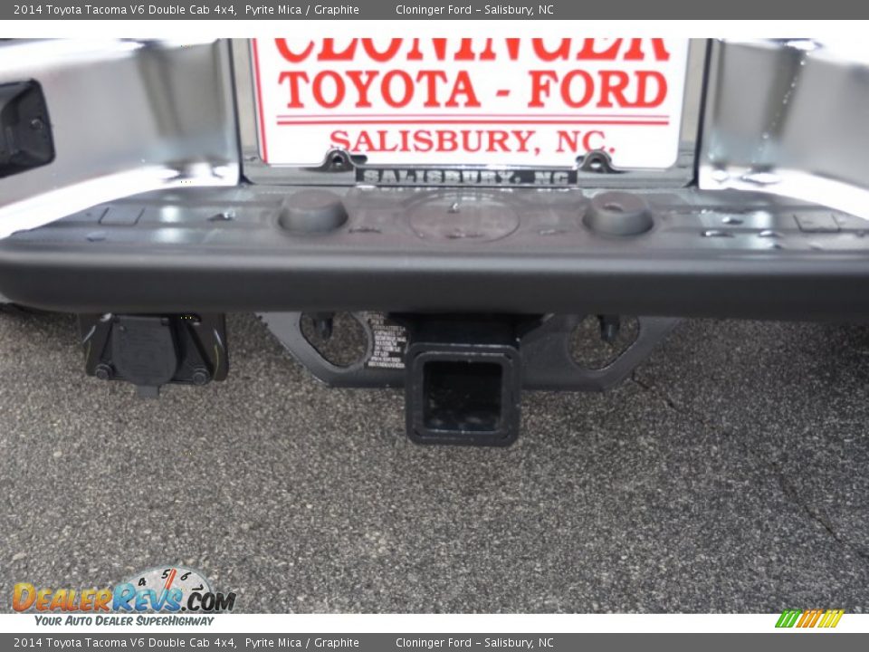 2014 Toyota Tacoma V6 Double Cab 4x4 Pyrite Mica / Graphite Photo #9