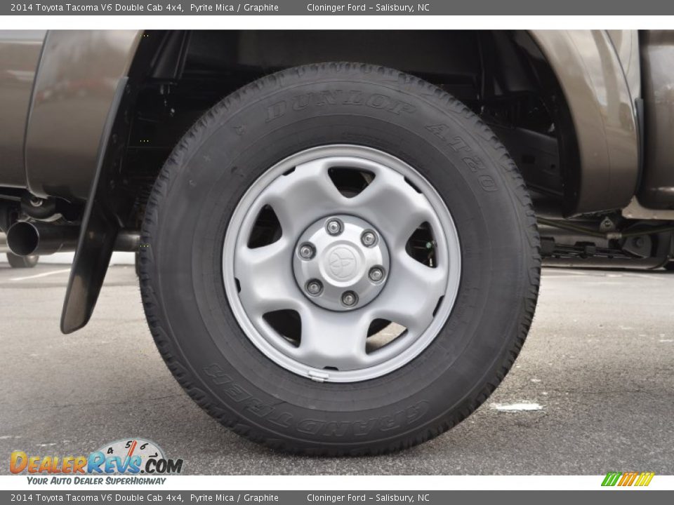 2014 Toyota Tacoma V6 Double Cab 4x4 Pyrite Mica / Graphite Photo #10