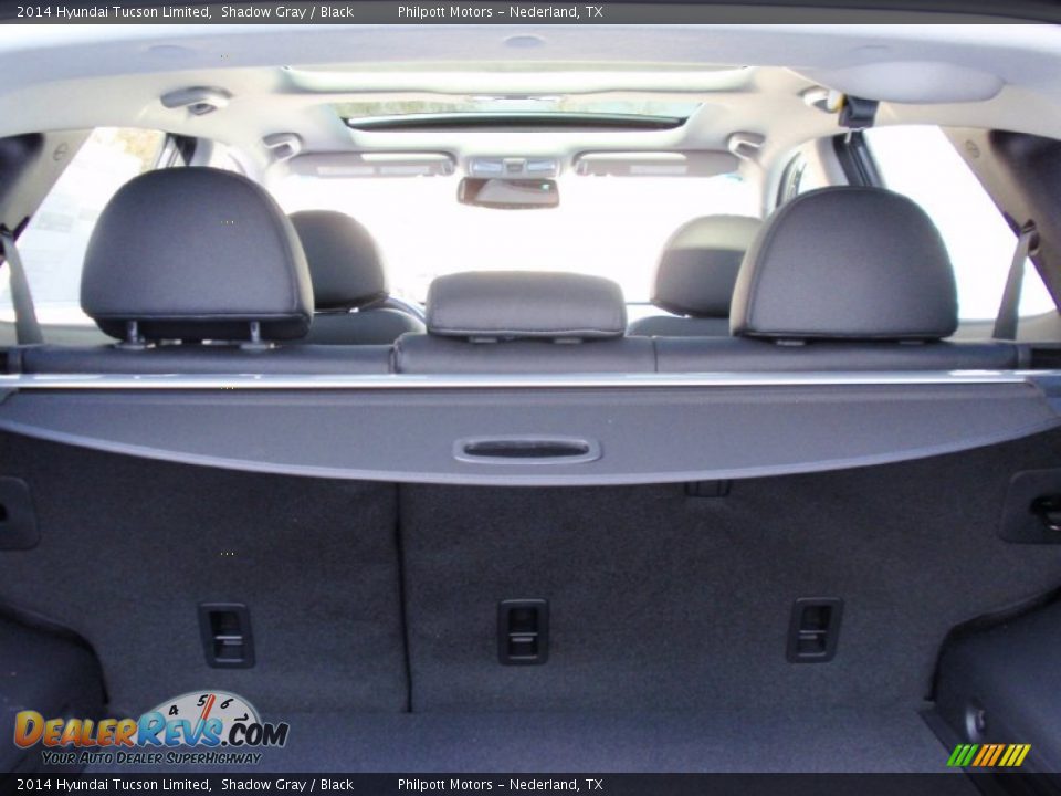 2014 Hyundai Tucson Limited Shadow Gray / Black Photo #22