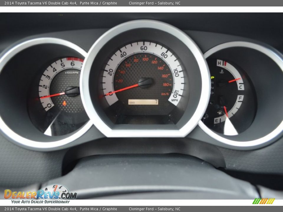 2014 Toyota Tacoma V6 Double Cab 4x4 Pyrite Mica / Graphite Photo #21