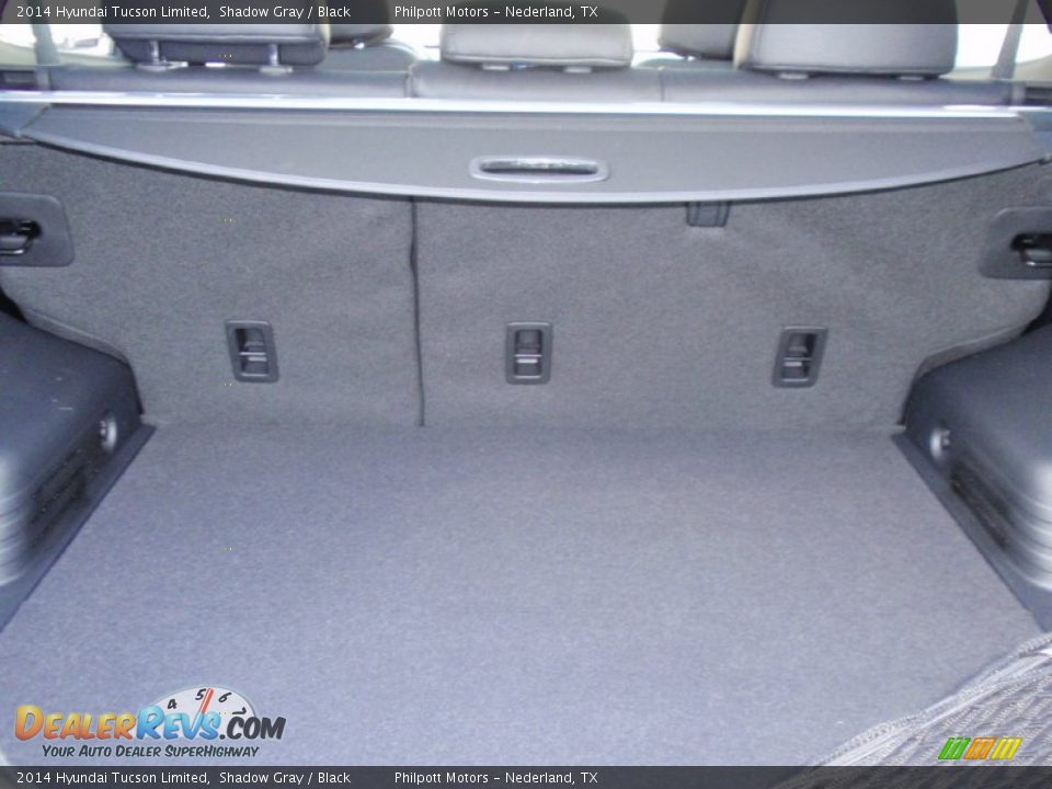 2014 Hyundai Tucson Limited Shadow Gray / Black Photo #23