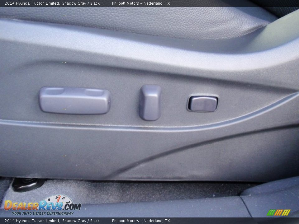 2014 Hyundai Tucson Limited Shadow Gray / Black Photo #28