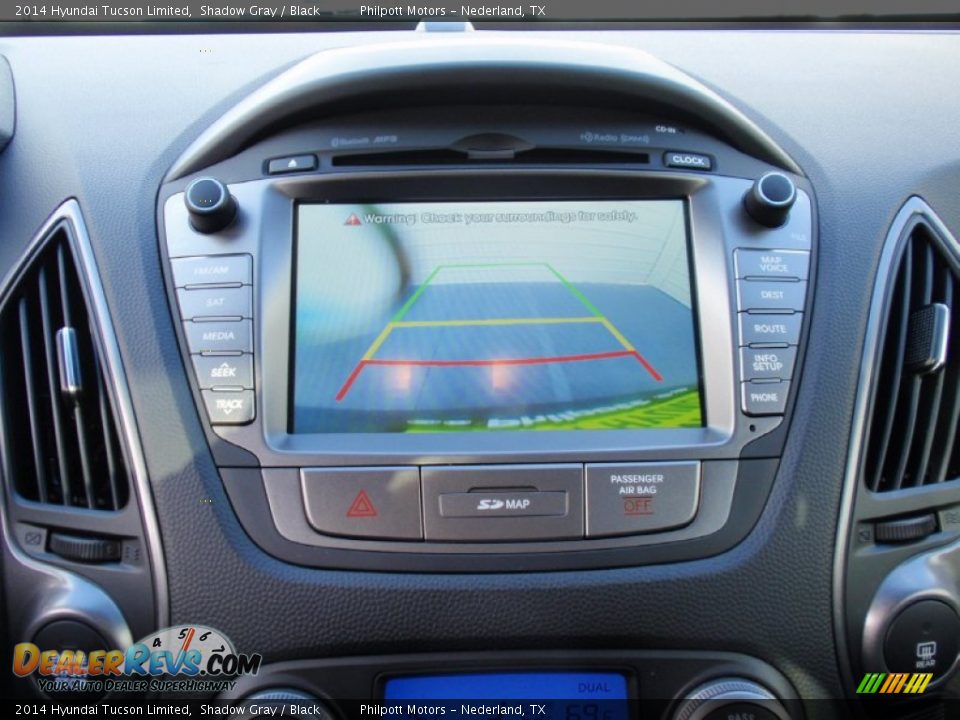 2014 Hyundai Tucson Limited Shadow Gray / Black Photo #30