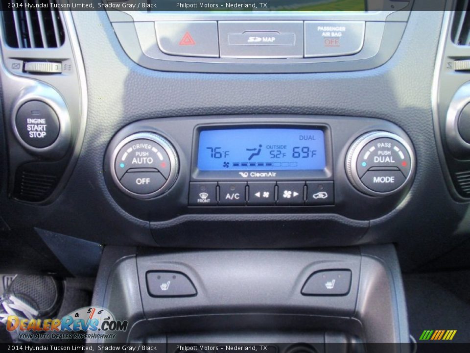 2014 Hyundai Tucson Limited Shadow Gray / Black Photo #31