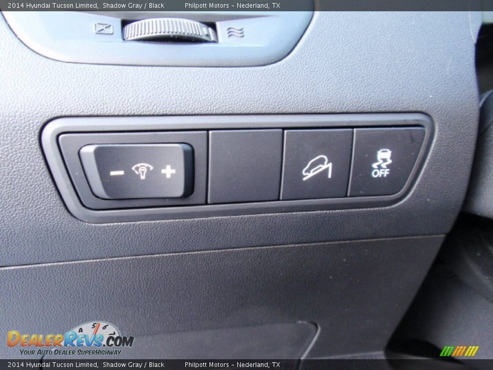 2014 Hyundai Tucson Limited Shadow Gray / Black Photo #35