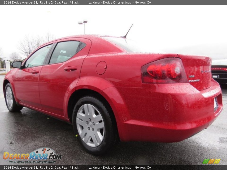 2014 Dodge Avenger SE Redline 2-Coat Pearl / Black Photo #2